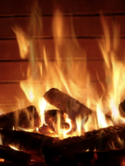 Làm giàu không khó: Video quay lò sưởi cháy 10 tiếng thu hơn triệu đô