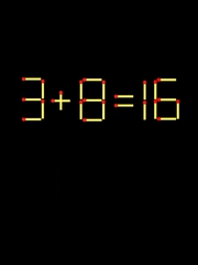 Thử tài IQ: Di chuyển một que diêm để 3+8=16 thành phép tính đúng