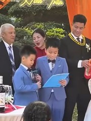 'Ngại hết cả dì' với hai cháu chúc mừng ngày cưới