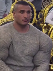 Vệ sĩ Ai Cập gây bão mạng vì thân hình 'Hulk đời thực'