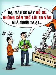 Đỗ ô tô trước cửa nhà: Tranh luận bất phân thắng bại