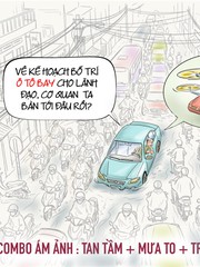 Mưa lớn gặp triều cường, đường tan tầm thành bài thi khó