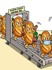 Bánh mì thịt, món ăn ngon, bổ, rẻ và... hồi hộp