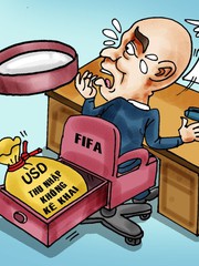 Ghế Chủ tịch FIFA bỗng nóng vì… túi tiền dưới ghế