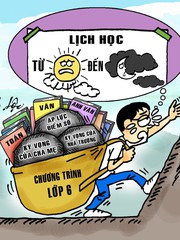 Lớp 6 mà lịch học kín như… lịch CEO