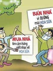 Mua nhà vì hoa sữa, bán nhà cũng tại hoa sữa