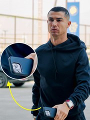 Ronaldo gây chú ý với chiếc iPhone ‘bị bỏ quên’ trong cuộc đua công nghệ