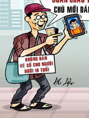 Bán vé số dạo: Nhìn mặt đoán tuổi khách đâu có dễ!