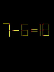Thử tài IQ: Di chuyển một que diêm để 7-6=18 thành phép tính đúng