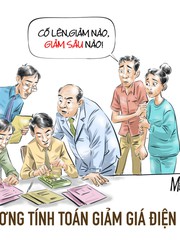 Người dân cổ vũ giảm giá điện, càng sâu càng tốt