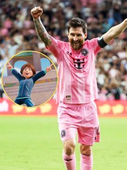Hình tượng Messi được Disney dùng làm phim hoạt hình