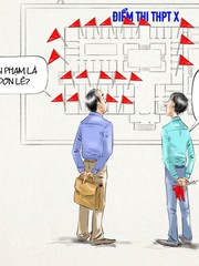 Điểm thi có sai phạm đi theo 'combo'