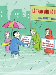 Công ty thoát nước trao vốn khởi nghiệp mùa mưa