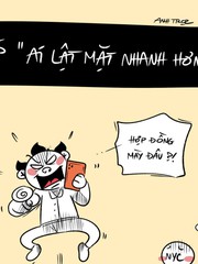 Thanh niên tranh cúp 'Ai lật mặt nhanh hơn'