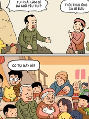 Mùng 1 Tết nghe ông bà kể chuyện tình yêu