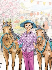 'Cưỡi ngựa xem hoa' theo đúng nghĩa đen, 30 ngàn/giờ