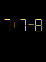 Thử tài IQ: Di chuyển một que diêm để 7+7=8 thành phép tính đúng