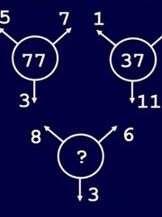 Câu đố toán học: Tìm số còn thiếu trong dấu hỏi chấm?