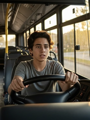 Thiếu niên 15 tuổi lấy trộm xe buýt để… đưa bạn gái đến trường