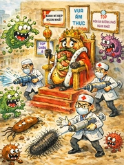 Lung lay ngai vàng vì những thứ không thể nhìn thấy bằng mắt thường