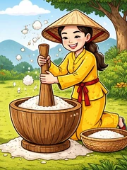 Tục ngữ ca ngợi công lao của người vợ này là gì?