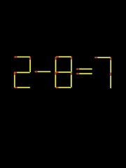 Thử tài IQ: Di chuyển một que diêm để 2-8=7 thành phép tính đúng