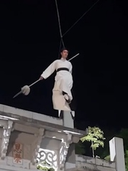 Hậu trường khinh công của cao thủ võ lâm trong phim kiếm hiệp