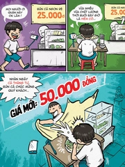 Mới đi ăn sáng đã dính cú lừa ngày 1-4