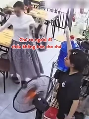 Chủ quán nhận cơn mưa lời khen vì pha xử lý dứt khoát khi thấy khách hàng bị 'làm phiền'