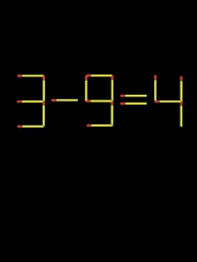 Thử tài IQ: Di chuyển một que diêm để 3-9=4 thành phép tính đúng