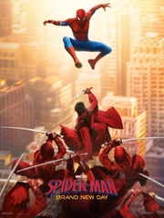 Poster Spider-Man: Brand New Day gây chú ý vì tương đồng bố cục với manga Kagurabachi