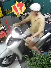 Thấy đội mũ rất là bài bản nhưng cái kết lại khiến nhiều người bất ngờ