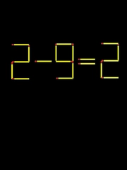 Thử tài IQ: Di chuyển một que diêm để 2-9=2 thành phép tính đúng