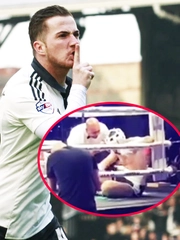 Chân sút Ngoại hạng Anh bị đấm say xẩm mặt mày trong màn ra mắt quyền anh