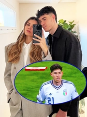 Vợ chồng Bastoni bị công kích sau thẻ đỏ khiến tuyển Ý lỡ hẹn World Cup 2026