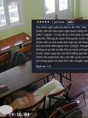 Vụ này đang viral: ngồi cà phê 10 tiếng chỉ uống 1 ly nước