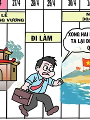 Bắt đầu kỳ nghỉ lễ... hai đợt