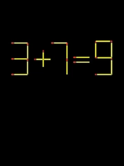 Thử tài IQ: Di chuyển một que diêm để 3+7=9 thành phép tính đúng