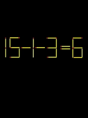 Thử tài IQ: Di chuyển một que diêm để 15-1-3=6 thành phép tính đúng