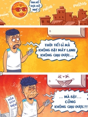 Sài Gòn nóng đến mức 'tắt hay bật máy lạnh cũng nóng như nhau'
