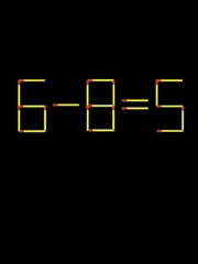 Thử tài IQ: Di chuyển một que diêm để 6-8=5 thành phép tính đúng