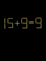 Thử tài IQ: Di chuyển một que diêm để 15+9=9 thành phép tính đúng