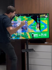 Fan Brazil sung sướng đấm vỡ TV khi Neymar được dự World Cup 2026