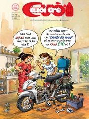 Tuổi Trẻ Cười số 1-6-2026: Ông chồng độ xe đón xăng E10