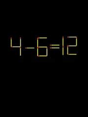 Thử tài IQ: Di chuyển một que diêm để 4-6=12 thành phép tính đúng
