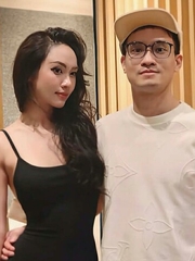 Á hậu Vũ Thúy Quỳnh úp mở trước tin đồn mang thai với thiếu gia Đức Phạm