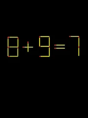 Thử tài IQ: Di chuyển một que diêm để 8+9=7 thành phép tính đúng