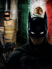 'Batman đời thực' gây chú ý sau khi trói loạt nghi phạm giữa phố