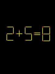 Thử tài IQ: Di chuyển một que diêm để 2+5=8 thành phép tính đúng