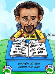 Từ chỗ vô danh, Cape Verde nổi tiếng khắp thế giới nhờ World Cup